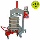 Obstpresse elektrisch / hydraulisch: Beerenpresse / Apfelpresse 210 Liter Presskorb-Inhalt, Edelstahlkorb und Korbwagen (versandkostenfrei)*