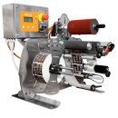 Halbautomatischer Flaschen-Etikettierer Easy MEGA12 für zylindrische  Flaschen / Ölflaschen / Dosen,  Flaschen-Ettiketiermaschine auch für weiche PET Flaschen (versandkostenfrei)*