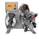 Halbautomatischer Flaschen-Etikettierer Easy MEGA12 für zylindrische  Flaschen / Ölflaschen / Dosen,  Flaschen-Ettiketiermaschine auch für weiche PET Flaschen (versandkostenfrei)*