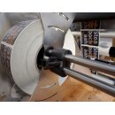 Halbautomatischer Flaschen-Etikettierer Easy MEGA12 für zylindrische  Flaschen / Ölflaschen / Dosen,  Flaschen-Ettiketiermaschine auch für weiche PET Flaschen (versandkostenfrei)*