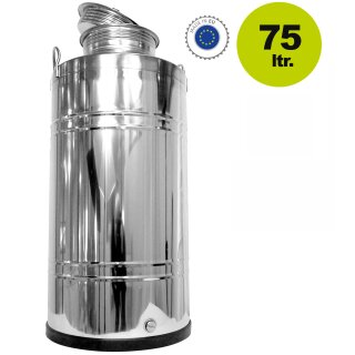 Transportkanne: Edelstahl-Kanne 75 Liter Inhalt /...